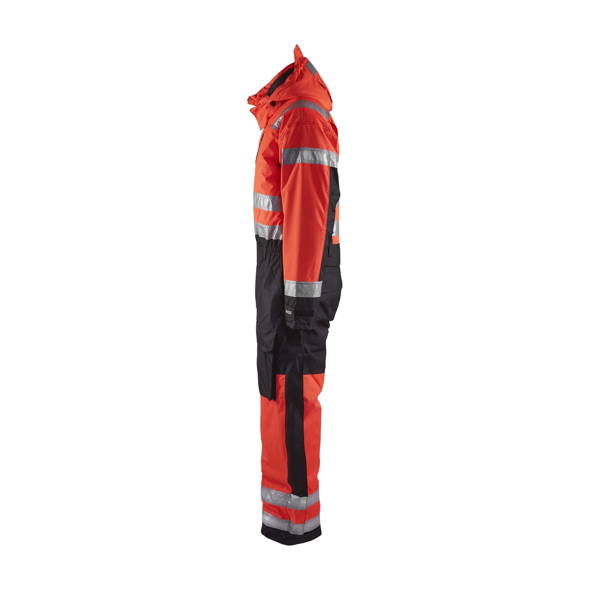 BLAKLADER 67631977 Hi Vis Winter Overall Hi Vis Reflective Work Overall Men - Waterproof
